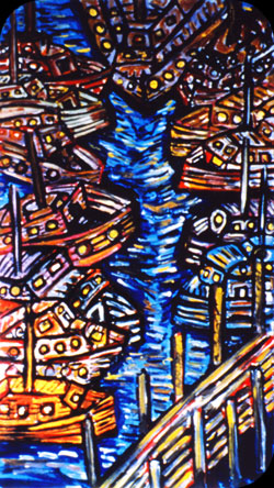painting by Raymond Raymond